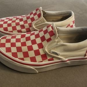 Vans slip ons womens size 6.5